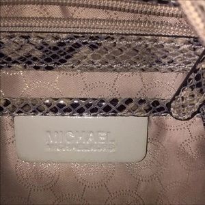 Snake skin Michael kors bag